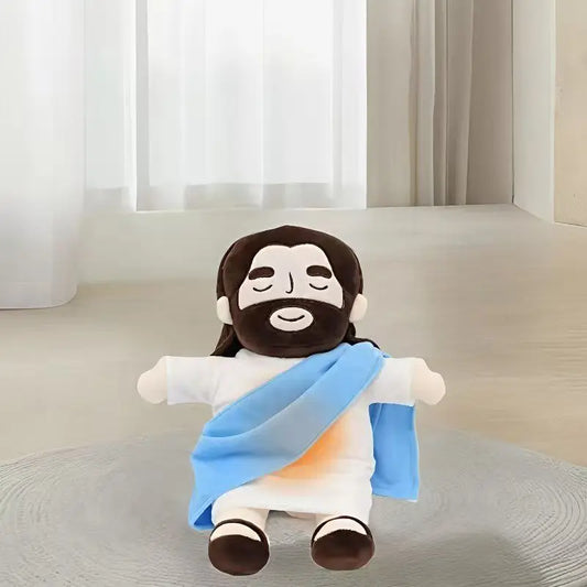 Jesús Muñeco de Peluche Musical – Compañero de Sueños con Luz y Sonido Relajante